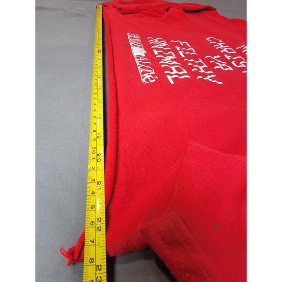 Home Alone “Merry Christmas Ya Filthy Animal” Red Cropped Sweatshirt XXL Women’s - Picture 7 of 10